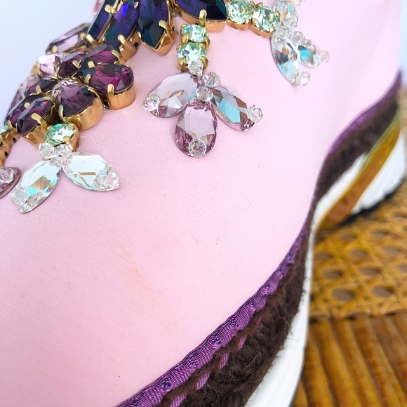 Dolce & Gabbana ‘Barcelona’ Neoprene Sneakers - 38 - Picture 4 of 8